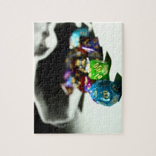 Tabletop RPG | Old School PnP Role Player Dice Bag Puzzle (Vertikal)