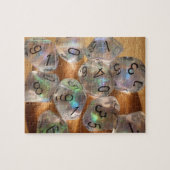 Tabletop RPG | PNP Fantasy Role Player D10 Dice Puzzle (Horizontal)