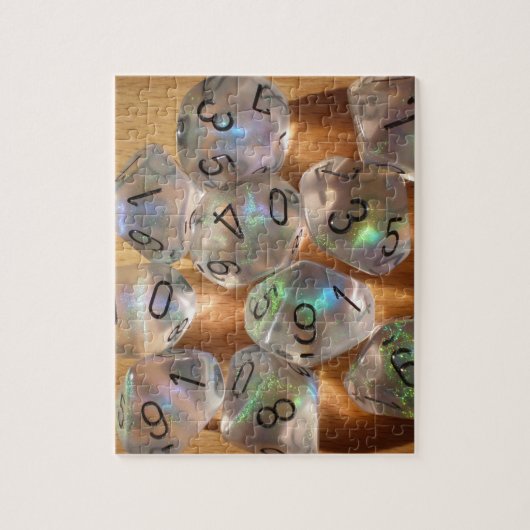 Tabletop RPG | PNP Fantasy Role Player D10 Dice Puzzle (Vertikal)