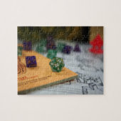 Tabletop RPG | PNP Fantasy Role Player Night Würfe Puzzle (Horizontal)