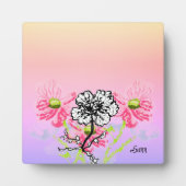 Tabletop W/Canvas : Wild Flowers Fotoplatte (Vorderseite)