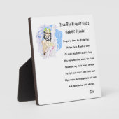 Tabletop W/Leinwand : Zeus König des Gottes Fotoplatte (Vorderseite)