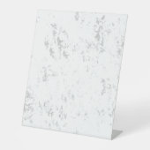 Tabletop-Werbung Sockelschild (Vorderseite)