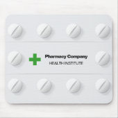Tablets Pills Box Professional Medical Cross Mousepad (Vorne)