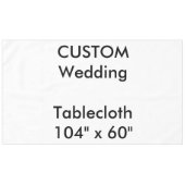 Tablette 104" x 60" tischdecke (Vorderseite (Horizontal))