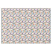 Tablette Abstraktes Patchwork Stepprücken Retro Tischdecke (Vorderseite (Horizontal))