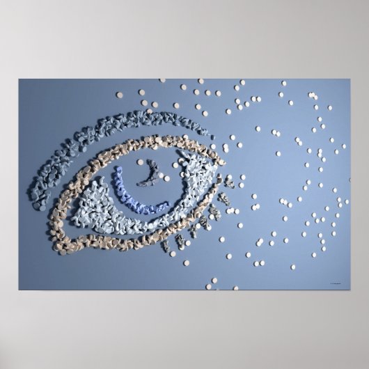 Tablette Auge Poster (Vorne)