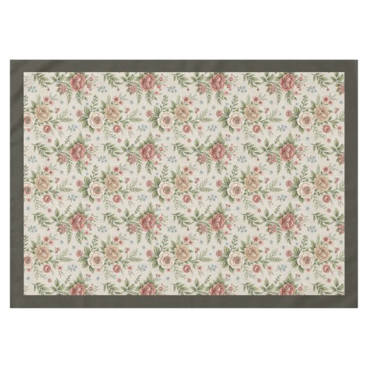 Tablette aus weichem Baumwolle Rustikale Hütte Fee Tischdecke (Vorderseite (Horizontal))