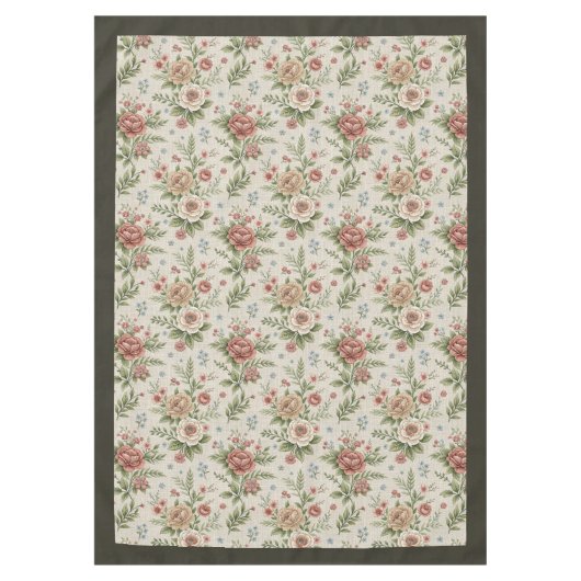 Tablette aus weichem Baumwolle Rustikale Hütte Fee Tischdecke (Vorderseite)