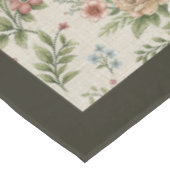 Tablette aus weichem Baumwolle Rustikale Hütte Fee Tischdecke (Schrägansicht)