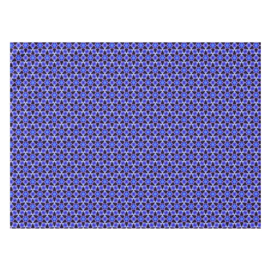 Tablette Blau-Schwarz-Star Tischdecke (Vorderseite (Horizontal))