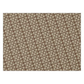 Tablette Braun Beige Blüte Tischdecke (Vorderseite (Horizontal))
