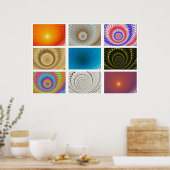 Tablette Circles-Poster Poster (Küche)