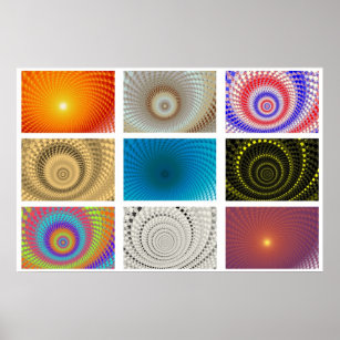 Tablette Circles-Poster Poster