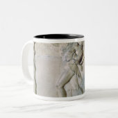 Tablette, die Herkules darstellt Zweifarbige Tasse (Vorderseite Links)