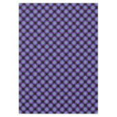 Tablette, Lila Kaleidoskop-Blume Tischdecke (Vorderseite)