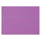 Tablette lila, Kirsche und grüne Blume Tischdecke (Vorderseite (Horizontal))