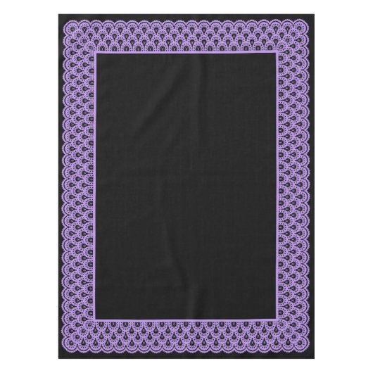 Tablette mit beliebigem Farbskull Tischdecke (Vorderseite)