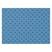 Tablette mit blauen und grünen Medaillons Tischdecke (Vorderseite (Horizontal))