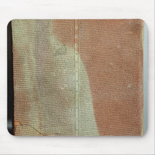 Tablette mit der Geschichte von König Sargon II Mousepad