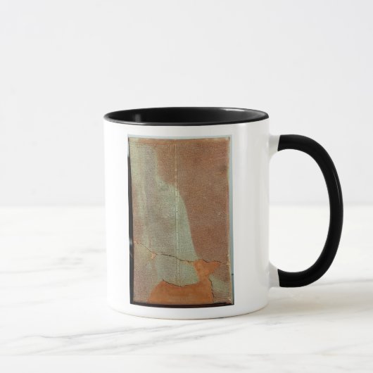 Tablette mit der Geschichte von König Sargon II Tasse (Rechts)