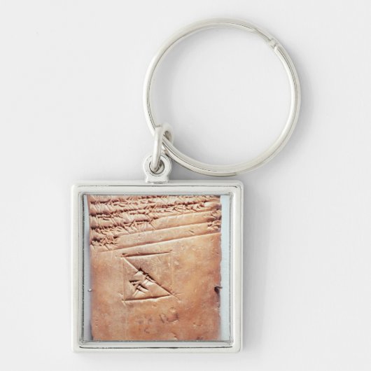 Tablette mit keilförmigem Skript, c.1830-1530 BC Schlüsselanhänger (Vorne)
