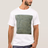 Tablette mit keilförmigem Skript T-Shirt (Vorderseite)