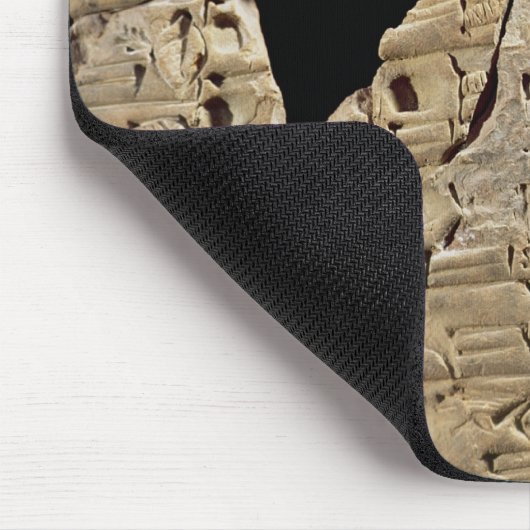 Tablette mit keilförmigem Skript, von Uruk Mousepad (Ecke)