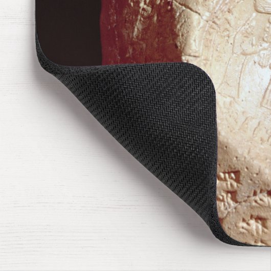 Tablette mit keilförmiger Aufschrift Mousepad (Ecke)