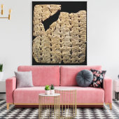 Tablette mit Keilschrift aus Uruk Leinwanddruck (Insitu (Wohnzimmer))