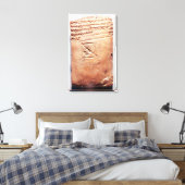 Tablette mit Keilschrift, c.1830-1530 v. Chr. Leinwanddruck (Insitu (Schlafzimmer))