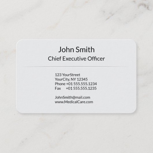 Tablette-Pillen-Kasten-berufliche medizinische Visitenkarte (Rückseite)