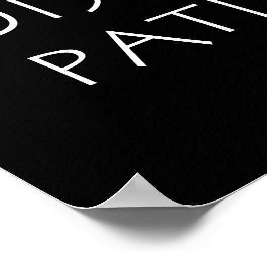 Tablette Poster (Ecke)