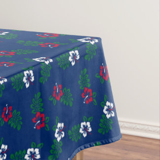 Tablette Rot-Hibiskus Tischdecke