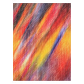 Tablette Tablette Abstrakte Sunset Tischdecke (Vorderseite)