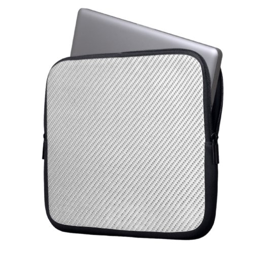 Tablette-u. Laptop-Hülse - Kohlenstoff-Faser - Laptopschutzhülle (Vorderseite Links)