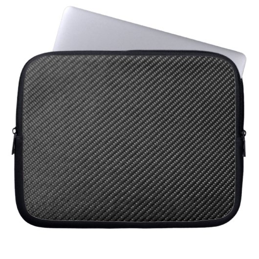 Tablette-u. Laptop-Hülse - Kohlenstoff-Faser - Laptopschutzhülle (Vorderseite)