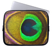 Tablette-u. Laptop-Hülse - Pfau-Feder Laptopschutzhülle (Vorderseite)