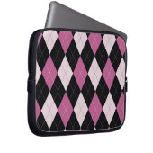 Tablette-u. Laptop-Hülse - Raute D - Puppen-Haus Laptopschutzhülle (Vorne Rechts)