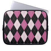 Tablette-u. Laptop-Hülse - Raute D - Puppen-Haus Laptopschutzhülle (Vorderseite)