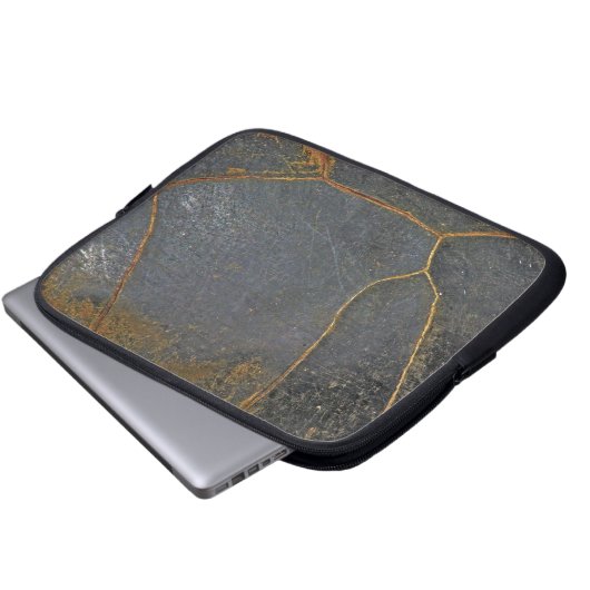 Tablette-u. Laptop-Hülse - Schildpatt Laptopschutzhülle (Vorne Knopf)
