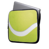 Tablette-u. Laptop-Hülse - Tennisball Laptopschutzhülle (Vorderseite Links)