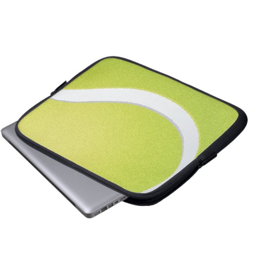 Tablette-u. Laptop-Hülse - Tennisball Laptopschutzhülle (Vorne Knopf)