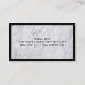 Tablette und Beaker | Apotheker Visitenkarte (Rückseite)