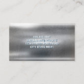 Tablette und Beaker | Pharmazeutisches Logo | Meta Visitenkarte (Rückseite)