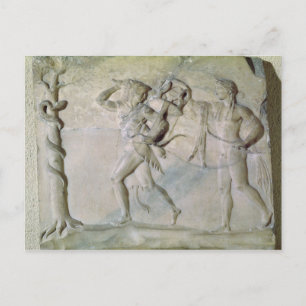 Tablette zur Darstellung von Herkules Postkarte