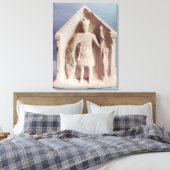 Tablette zur militärischen Stimmabgabe in Bisley, Leinwanddruck (Insitu (Schlafzimmer))