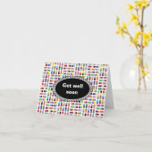 Tabletten Karte (Gelbe Blume)