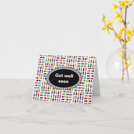 Tabletten Karte (Gelbe Blume)