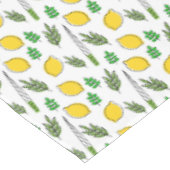 Tabletten - klein - mittel - groß - Sukkot Tischdecke (Schrägansicht)